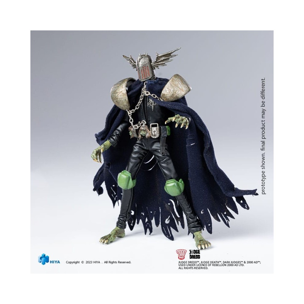 HIYA TOYS JUDGE DREDD EXQUISITE SUPER SERIES JUDGE FEAR ACTION FIGURE