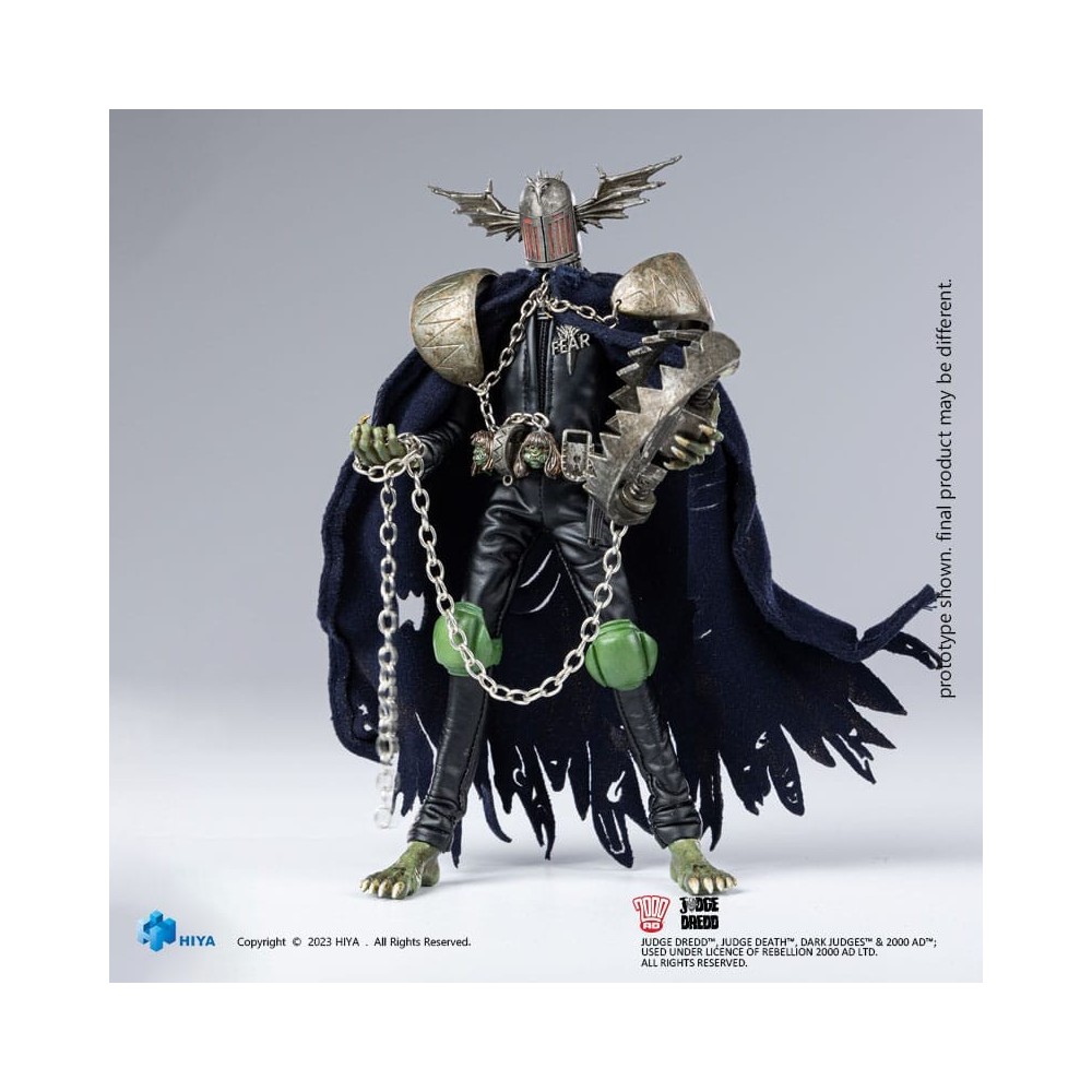 HIYA TOYS JUDGE DREDD EXQUISITE SUPER SERIES JUDGE FEAR ACTION FIGURE