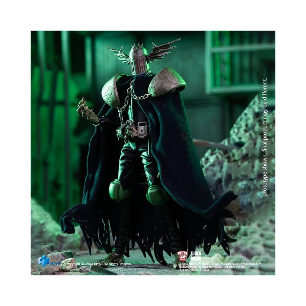 HIYA TOYS JUDGE DREDD EXQUISITE SUPER SERIES JUDGE FEAR ACTION FIGURE