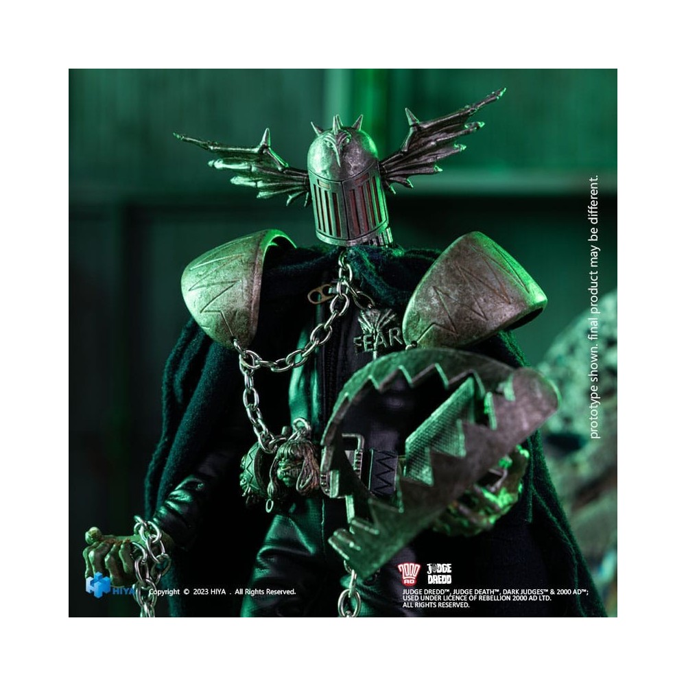 HIYA TOYS JUDGE DREDD EXQUISITE SUPER SERIES JUDGE FEAR ACTION FIGURE