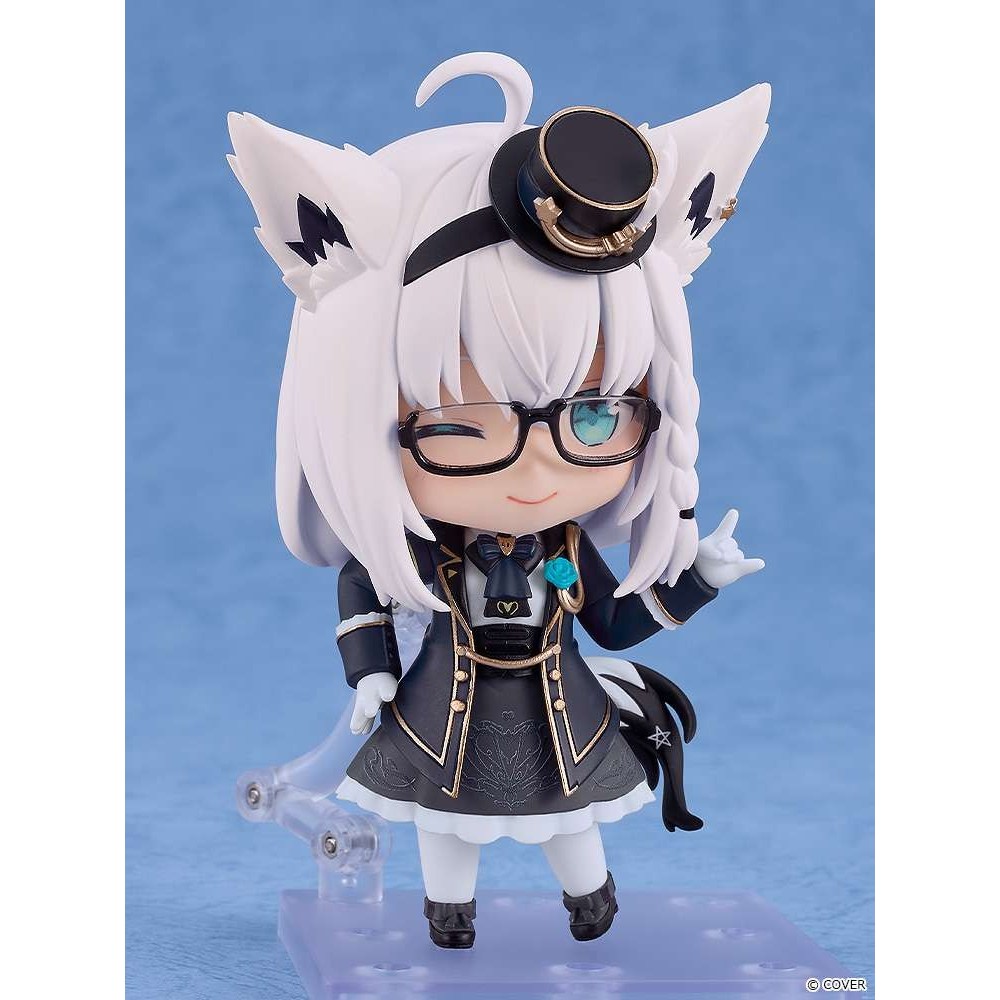 GOOD SMILE COMPANY HOLOLIVE PRODUCTION SHIRAKAMI FUBUKI PARADE DRESS NENDOROID SERIES PVC ACTION FIGURE