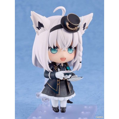 HOLOLIVE PRODUCTION SHIRAKAMI FUBUKI PARADE DRESS NENDOROID ACTION FIGURE GOOD SMILE COMPANY