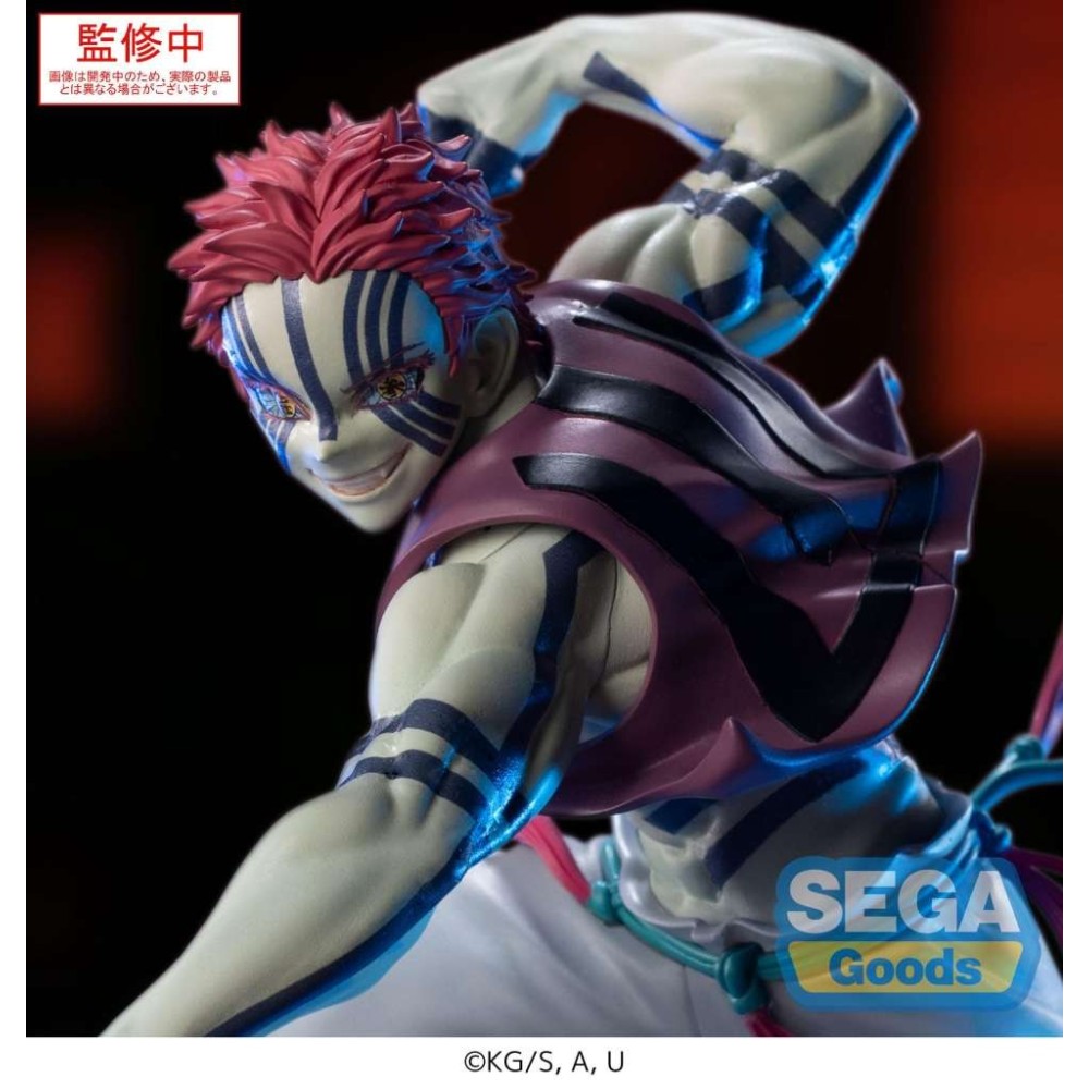SEGA GOODS DEMON SLAYER AKAZA XROSS LINK SERIES PVC FIGURE STATUE