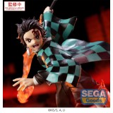 SEGA GOODS DEMON SLAYER TANJIRO KAMADO XROSS LINK SERIES PVC FIGURE STATUE