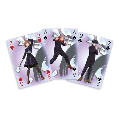 JUJUTSU KAISEN POKER PLAYING CARDS MAZZO CARTE DA GIOCO SAKAMI MERCHANDISE