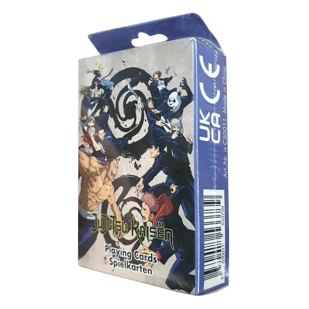 JUJUTSU KAISEN POKER PLAYING CARDS MAZZO CARTE DA GIOCO SAKAMI MERCHANDISE