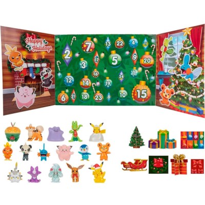 JAZWARES POKEMON HOLIDAY CALENDAR 24 DAYS COUNTDOWN