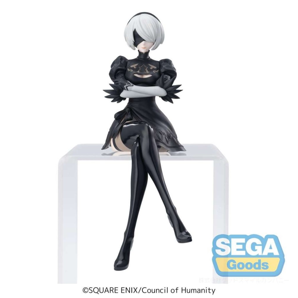 NIER AUTOMATA 2B PM PERCHING STATUA FIGURE SEGA GOODS