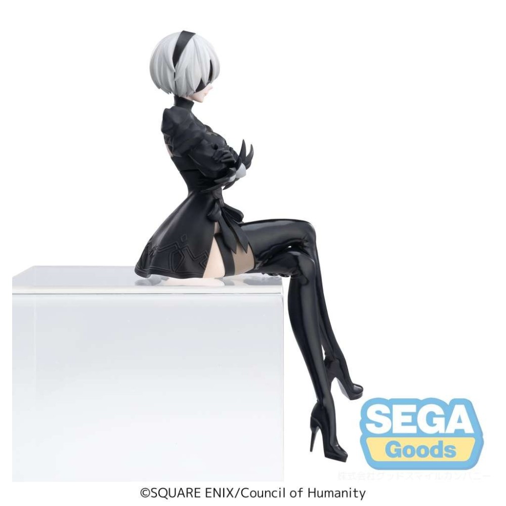 SEGA GOODS NIER AUTOMATA 2B PM PERCHING PVC STATUE FIGURE