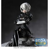 SEGA GOODS NIER AUTOMATA 2B PM PERCHING PVC STATUE FIGURE