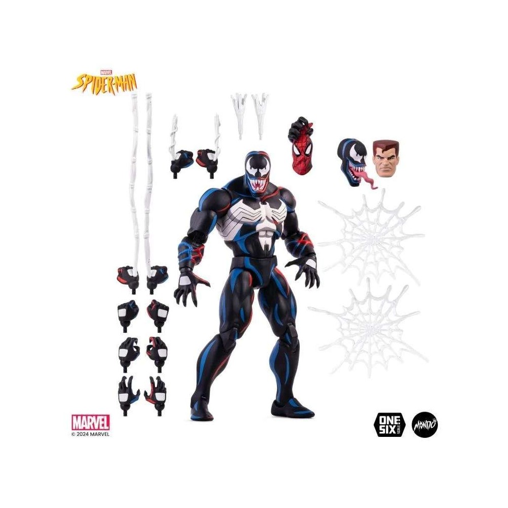 MONDO SPIDER-MAN THE ANIMATED SERIES VENOM 1/6 SCALE PVC ACTION FIGURE