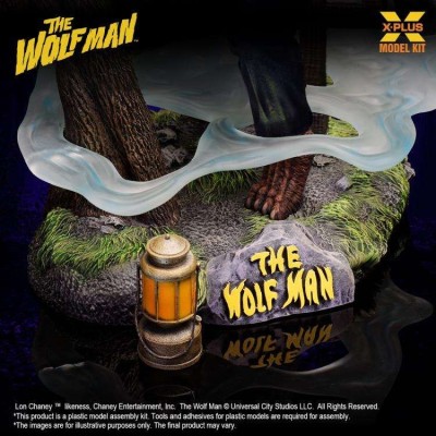 X-PLUS LON CHANEY JR AS THE WOLFMAN MODEL KIT PVC FIGURE