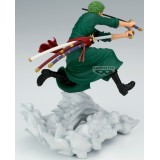 BANPRESTO ONE PIECE RORONOA ZORO EGGHEAD VER. SENKOZEKKEI STATUE FIGURE