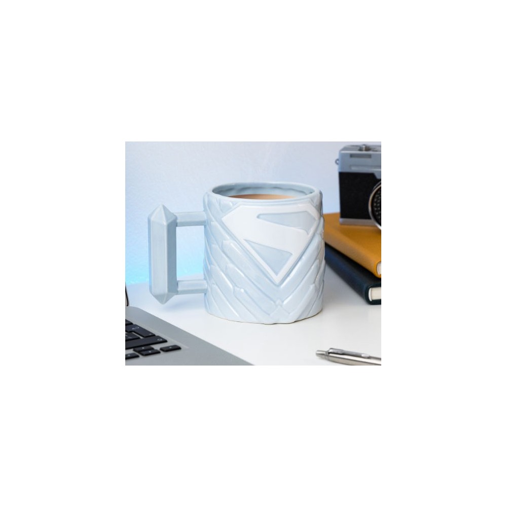 PALADONE PRODUCTS SUPERMAN FORTRESS OF SOLITUDE 3D SHAPED MUG