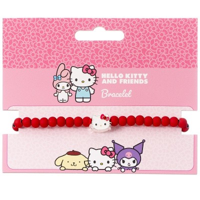 CARAT HELLO KITTY RED BEAD BRACELET