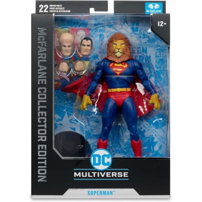 MC FARLANE DC MULTIVERSE STRANGE LIVES OF SUPERMAN PVC ACTION FIGURE