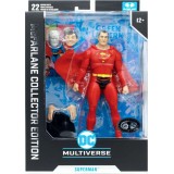 DC MULTIVERSE STRANGE LIVES OF SUPERMAN RED VERSION ACTION FIGURE MC FARLANE
