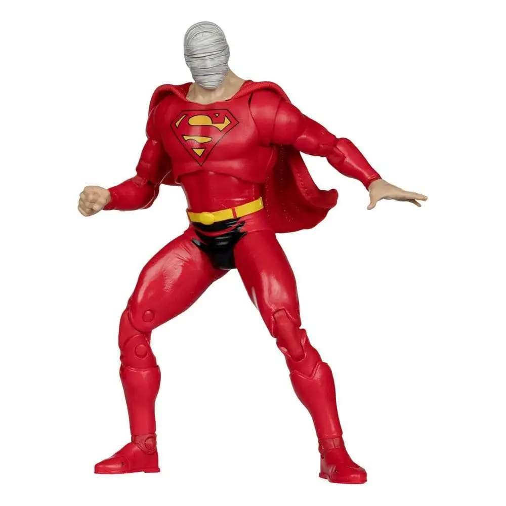 MC FARLANE DC MULTIVERSE STRANGE LIVES OF SUPERMAN RED COSTUME PVC ACTION FIGURE