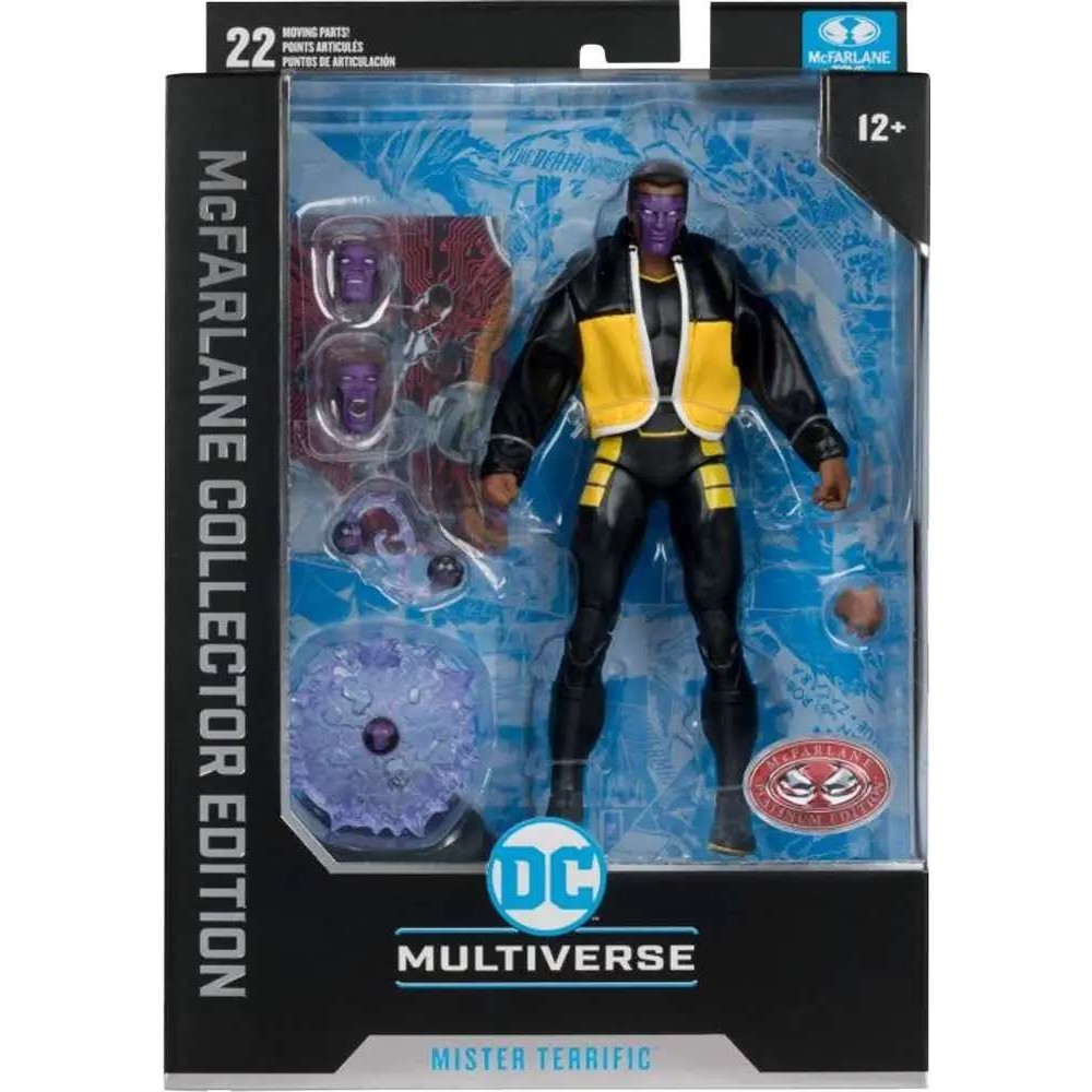 DC MULTIVERSE MISTER TERRIFIC ACTION FIGURE MC FARLANE