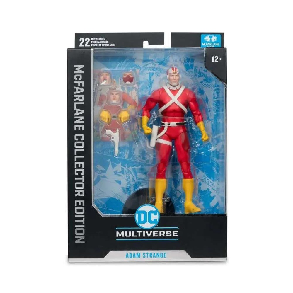 MC FARLANE DC MULTIVERSE SERIES ADAM STRANGE PVC ACTION FIGURE