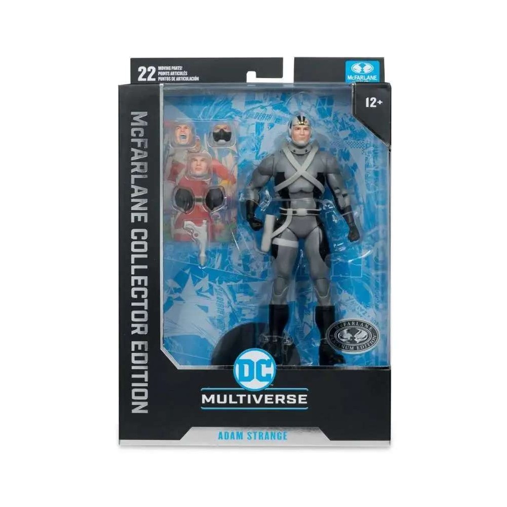 MC FARLANE DC MULTIVERSE SERIES ADAM STRANGE VARIANT PVC ACTION FIGURE
