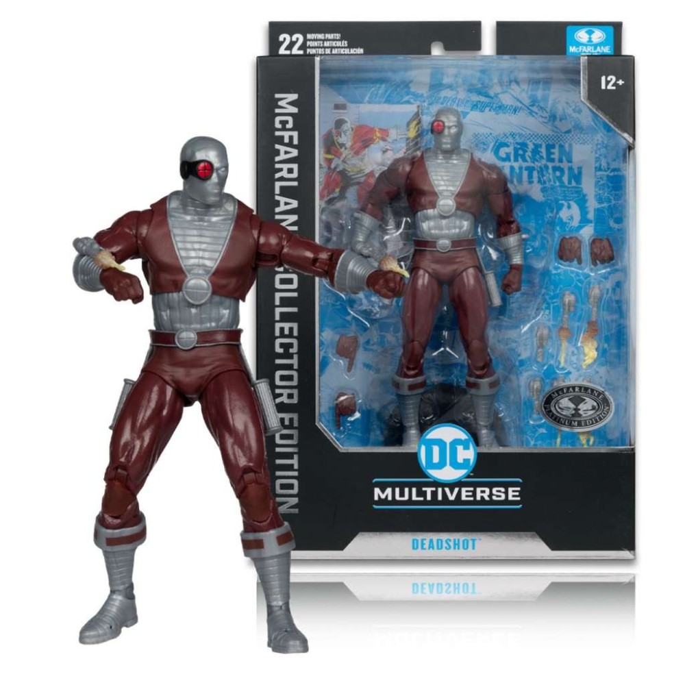 DC MULTIVERSE DEADSHOT VARIANT ACTION FIGURE MC FARLANE