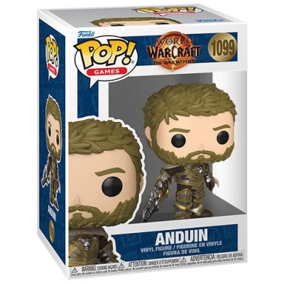 FUNKO FUNKO POP! WORLD OF WARCRAFT THE WAR WITHIN ANDUIN BOBBLE HEAD FIGURE
