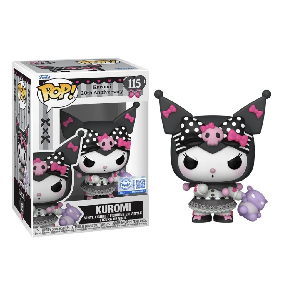 FUNKO FUNKO POP! KUROMI 20th ANNIVERSARY 115 BOBBLE HEAD KNOCKER FIGURE