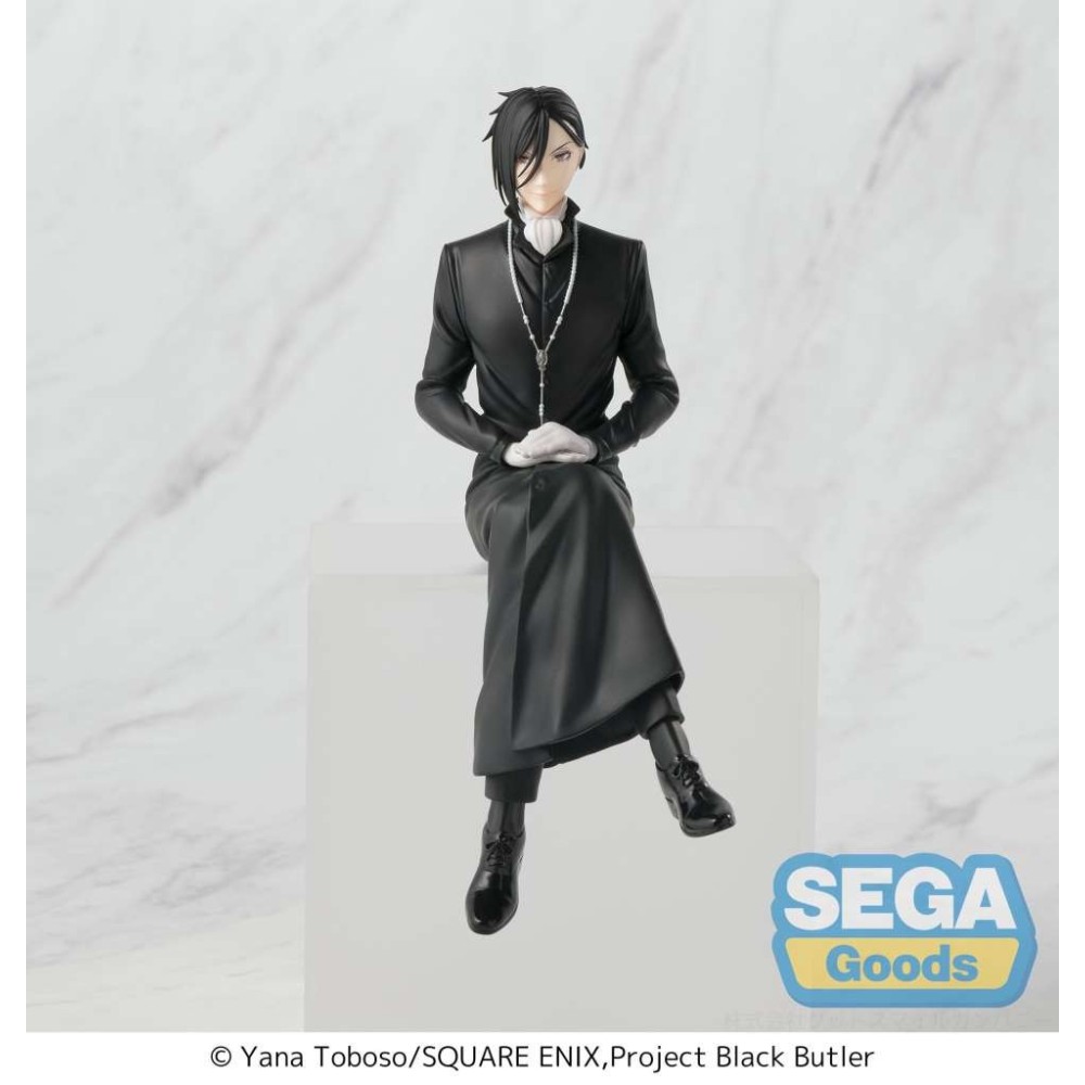BLACK BUTLER SEBASTIAN MICHAELIS PM PERCHING STATUA FIGURE SEGA GOODS