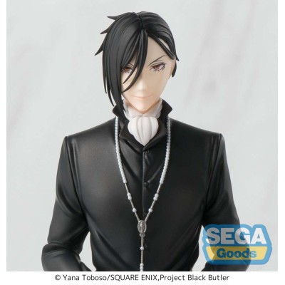 SEGA GOODS BLACK BUTLER SEBASTIAN MICHAELIS PM PERCHING PVC STATUE FIGURE