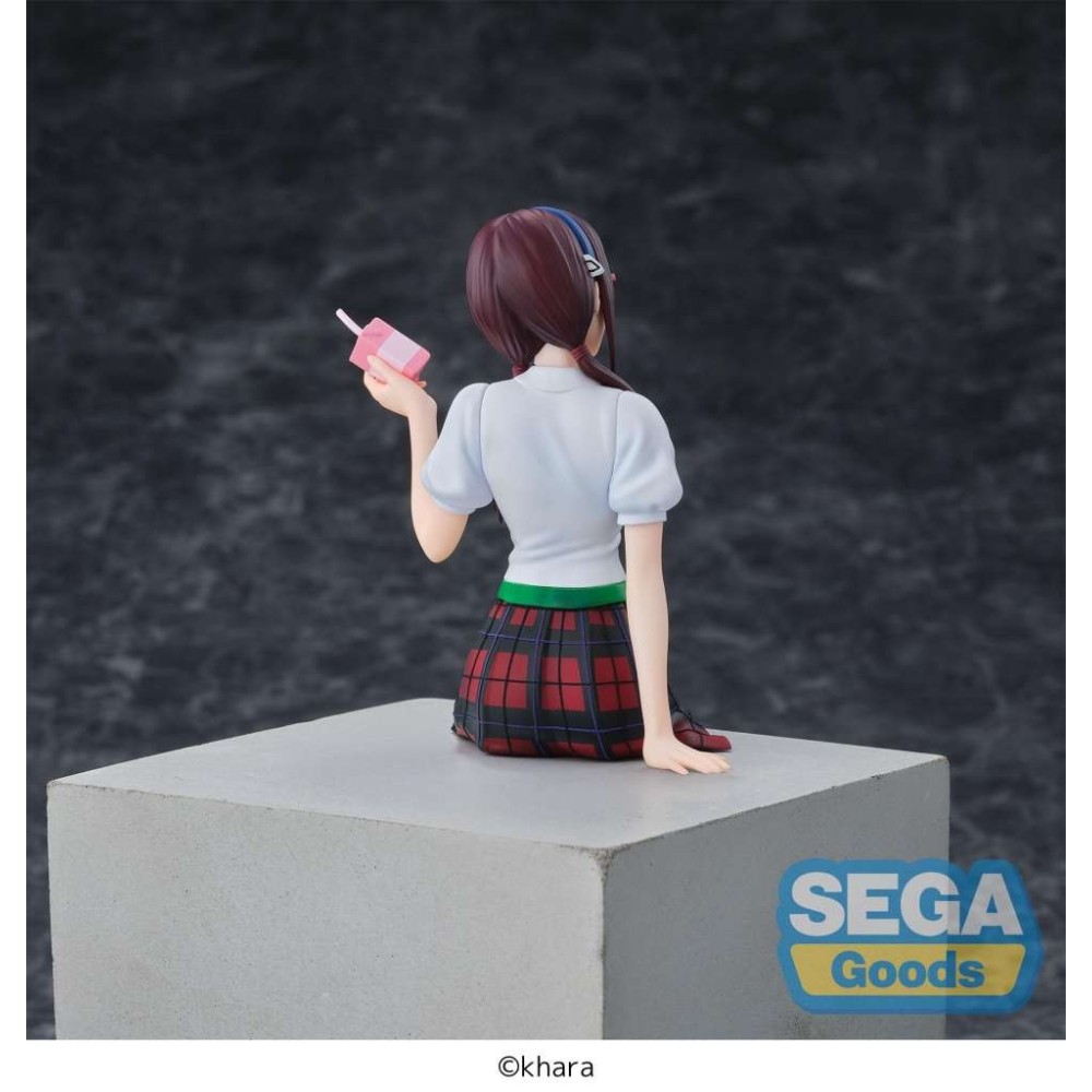 SEGA GOODS REBUILD OF EVANGELION MARI MAKINAMI PM PERCHING STATUE PVC FIGURE