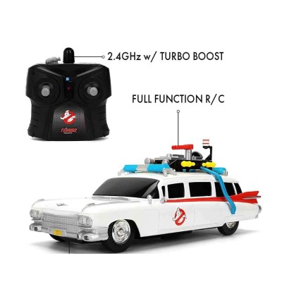 GHOSTBUSTERS ECTO-1 RC MODEL 1/16 RADIOCOMANDATO JADA TOYS