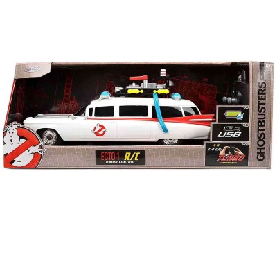 JADA TOYS GHOSTBUSTERS ECTO-1 RC MODEL 1/16 SCALE REMOTE CONTROL