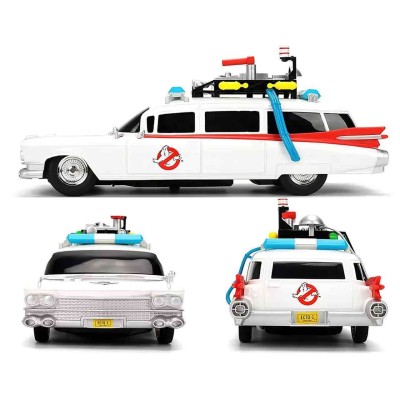 GHOSTBUSTERS ECTO-1 RC MODEL 1/16 RADIOCOMANDATO JADA TOYS