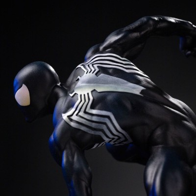 MARVEL COMICS SPIDER-MAN BLACK COSTUME BDS ART SCALE DELUXE 1/10 STATUA FIGURE IRON STUDIOS