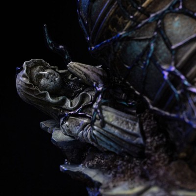 IRON STUDIOS MARVEL COMICS SPIDER-MAN BLACK COSTUME BDS ART SCALE DELUXE 1/10 STATUE FIGURE