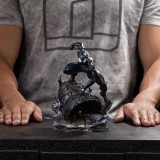 IRON STUDIOS MARVEL COMICS SPIDER-MAN BLACK COSTUME BDS ART SCALE DELUXE 1/10 STATUE FIGURE