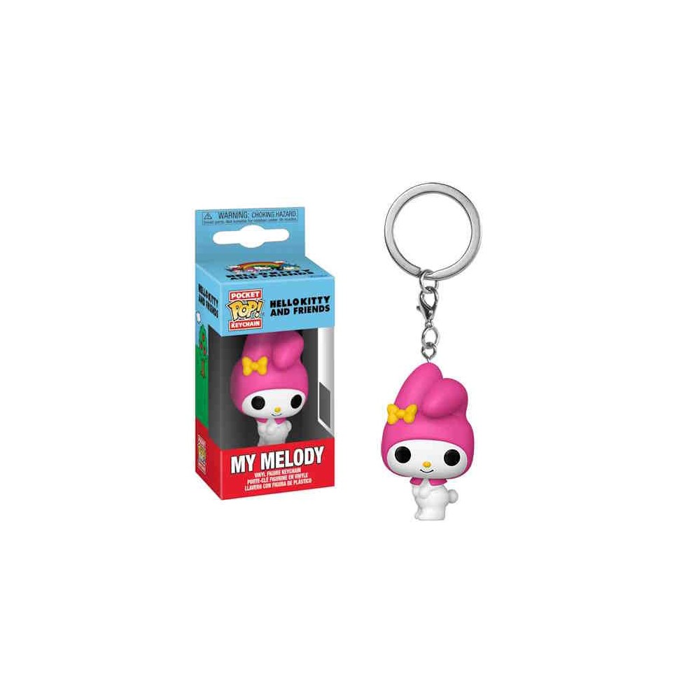 HELLO KITTY AND FRIENDS POCKET POP! MY MELODY KEYCHAIN PORTACHIAVI FUNKO