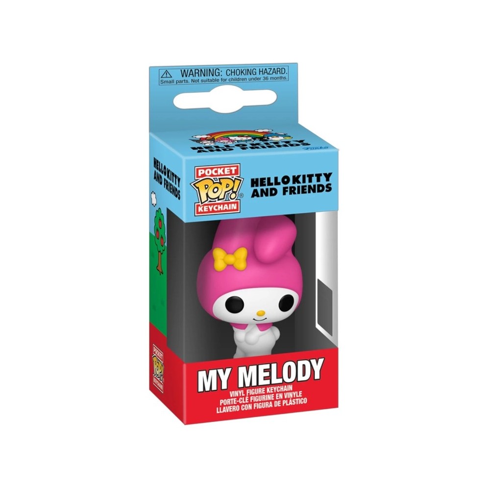 HELLO KITTY AND FRIENDS POCKET POP! MY MELODY KEYCHAIN PORTACHIAVI FUNKO