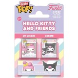 FUNKO FUNKO BITTY POP! HELLO KITTY AND FRIENDS KUROMI AND MY MELODY VINYL MINI FIGURES
