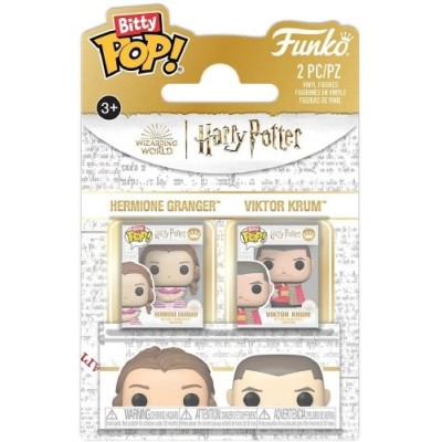 FUNKO FUNKO BITTY POP! HARRY POTTER HERMIONE AND KRUM VINYL MINI FIGURES