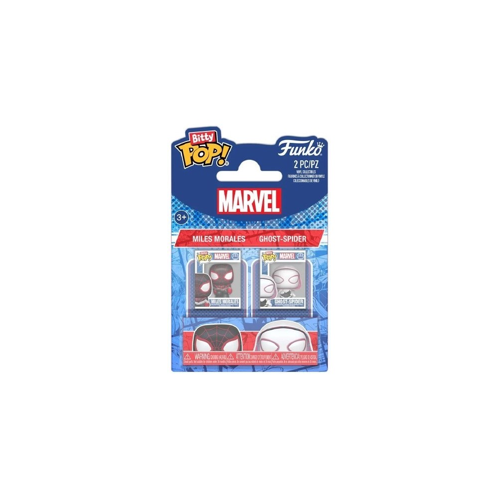 FUNKO FUNKO BITTY POP! MARVEL MILES MORALES AND GHOST-SPIDER VINYL MINI FIGURES