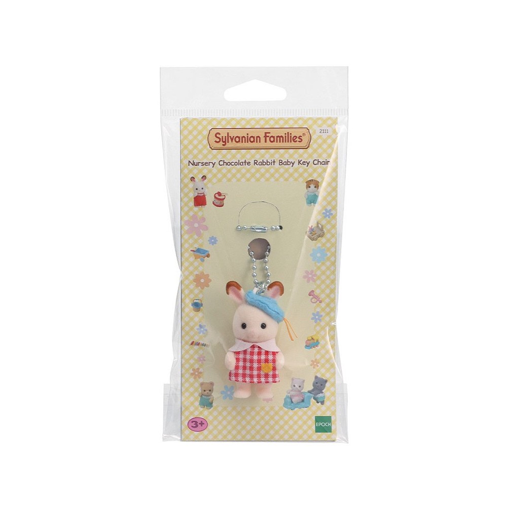 SYLVANIAN FAMILIES CONIGLIETTO DI CIOCCOLATO FIGURE PORTACHIAVI EPOCH