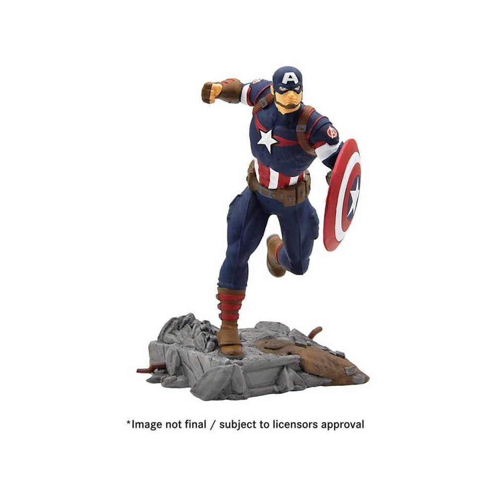 BULLYLAND MARVEL CAPTAIN AMERICA MINI FIGURE