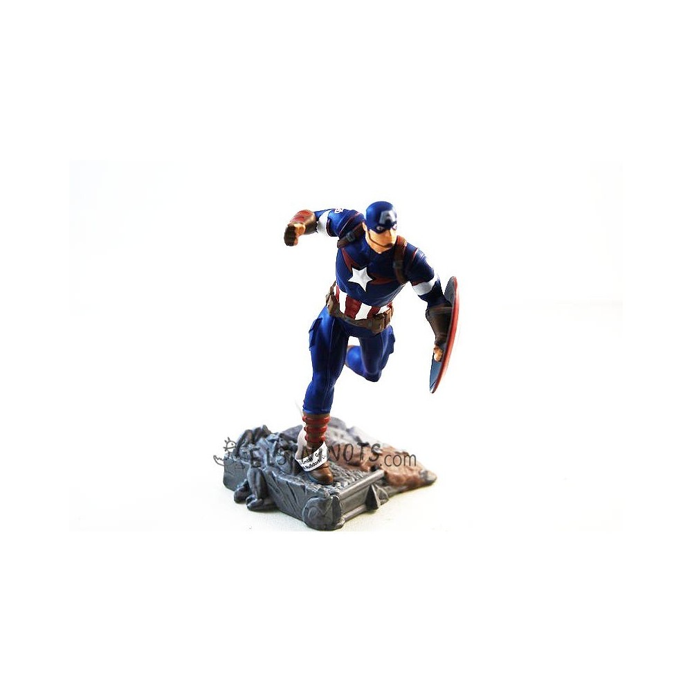 BULLYLAND MARVEL CAPTAIN AMERICA MINI FIGURE