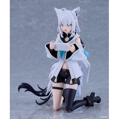 HOLOLIVE PRODUCTION SHIRAKAMI FUBUKI FIGMA ACTION FIGURE MAX FACTORY