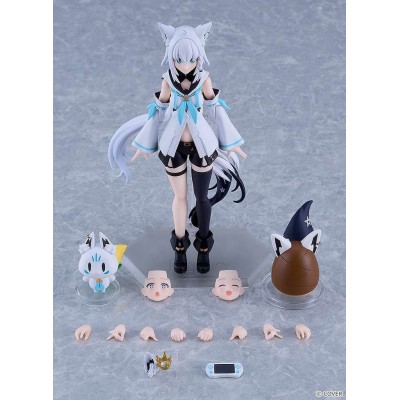MAX FACTORY HOLOLIVE PRODUCTION SHIRAKAMI FUBUKI FIGMA SERIES PVC ACTION FIGURE