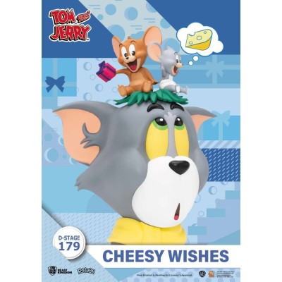 D-STAGE TOM AND JERRY CHEESY WISHES STATUA FIGURE DIORAMA BEAST KINGDOM