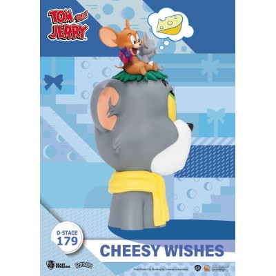 D-STAGE TOM AND JERRY CHEESY WISHES STATUA FIGURE DIORAMA BEAST KINGDOM