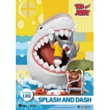 BEAST KINGDOM D-STAGE TOM AND JERRY SPLASH AND DASH STATUE FIGURE DIORAMA